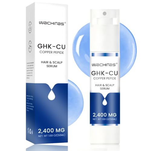 GHK-Cu Copper Peptide Hair Growth Serum with Biotin