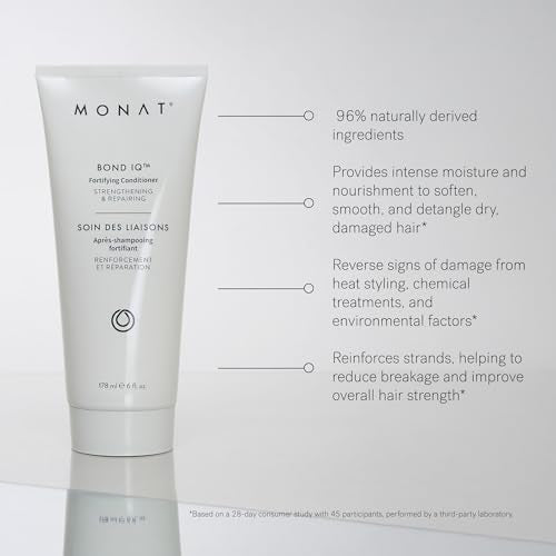 MONAT BOND IQ Complete Hair Strengthening Set - Shampoo, Conditioner, Serum & Cream