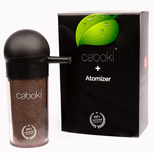 Caboki Hair Fibers – Plant-Based Thickening Spray, Medium Brown 16g