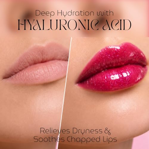 Gloss-Me Lip Gloss with Hyaluronic Acid - Raspberry