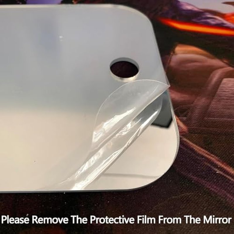Fogless Shatterproof Shower Mirror for Shaving - 11x8 in