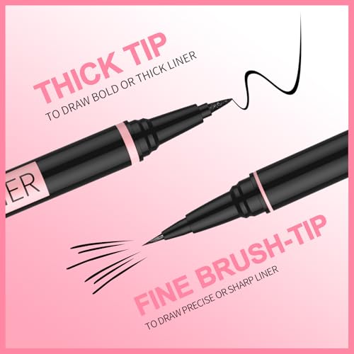 iMethod Waterproof Liquid Eyeliner - 2-in-1 Dual-Tip