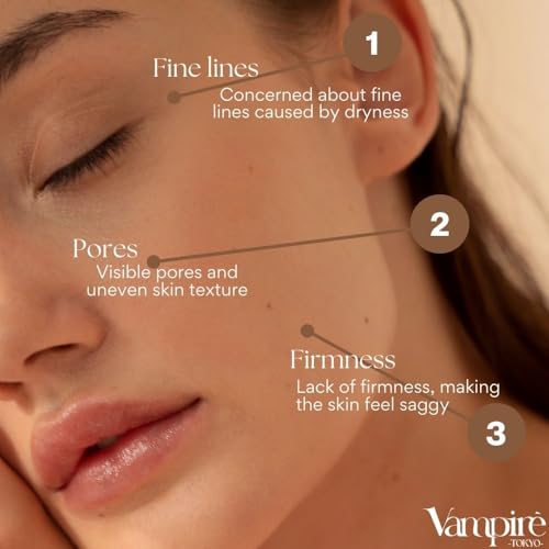 Vampire The Secret Serum, Vampire TOKYO Niacinamide Serum, Hali, Gloss, Moisturizing Care, Supports Dry Skin, Transparency, CICA Retinol Formulated, Made in Japan, Japanese Cosmetics