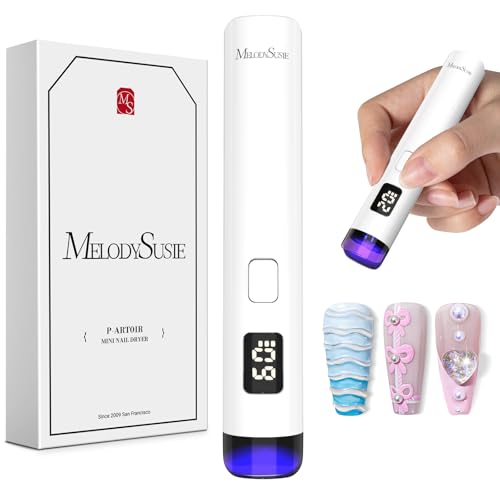 French Manicure Nail Brush Set 4Pc with UV Nail Lamp