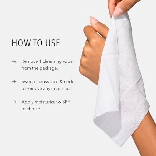 HydroPeptide Micellar Cleansing Cloths - Makeup Remover & Hydrating Wipes (30 Count)