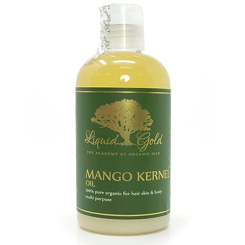 Liquid Gold Inc - 8 oz - Premium Mango Kernel Oil - 100% Pure Cold Pressed Natural Organic
