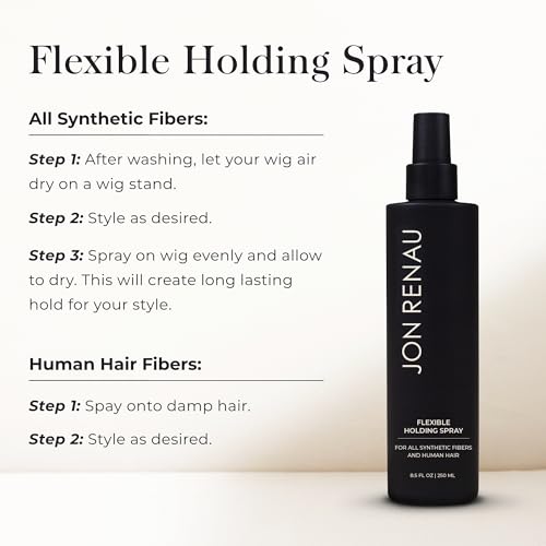 Jon Renau Flexible Holding Spray for Wigs, 8.5 oz