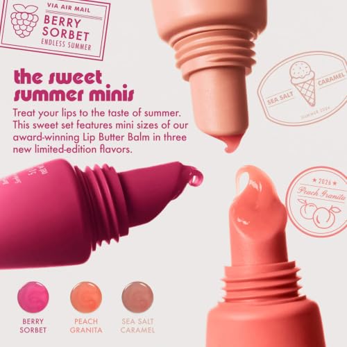 Summer Fridays Sweet Summer Minis Lip Balm Trio - Hydrating Gloss Set