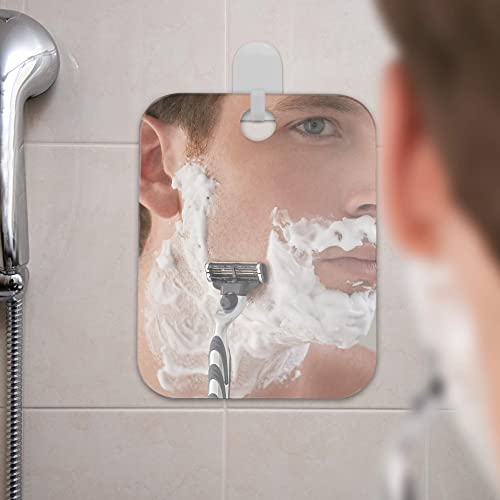 Shave Well Fogless Shower Mirror 6x4 | Anti-Fog Shaving Mirror