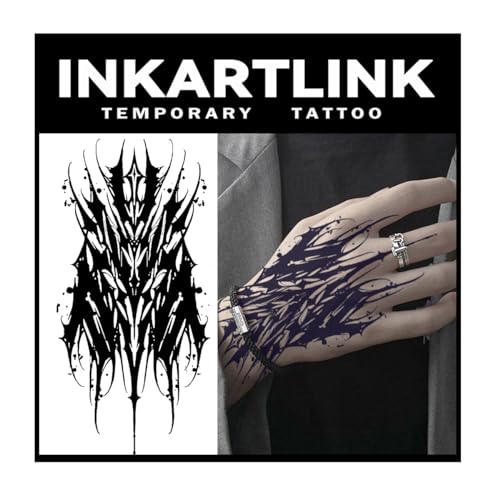 INKARTLINK Semi-Permanent Tattoos - 2 Sheets, 1-2 Week Wear