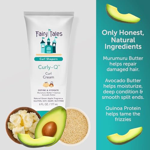 Fairy Tales Curly Q Kids Curl Cream – 6 oz Curl Crème