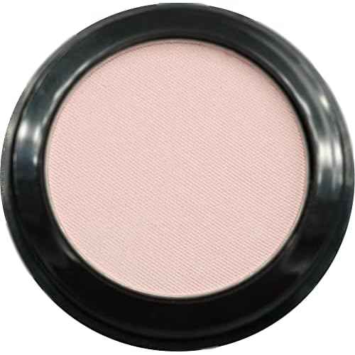 Seashell Light Pink Opaque Matte Pressed Powder Single Vegan Eyeshadow; Talc, Paraben & Cruelty Free