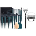 DUcare Makeup Brushes Set 17 Pcs with Brush Cleaning Mat and Makeup Sponge+Eyelash Comb