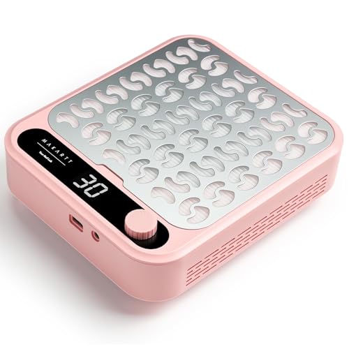 Larina Pink Makartt Nail Dust Collector with LED Display & Speed Control