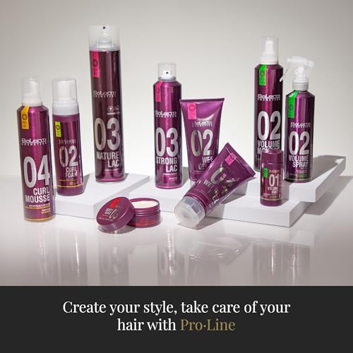 SALERM - Volumizing Hair Spray - Pro Line Volume Spray 02-250 ml - Lifts the Roots - Adds Volume to Hair without Weighing it Down - Humidity Resistant for Long-Lasting Hold - Heat Protector
