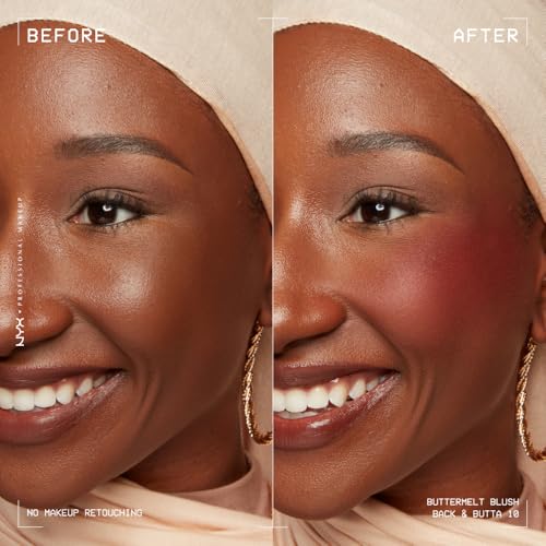 NYX Buttermelt Powder Blush - 12HR Vegan Formula