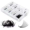 FADLASH 20D Premade Fans Eyelash Extensions - 600pcs Mixed Tray (20D-0.07D-8-15mm) D Curl Volume Lash Extensions