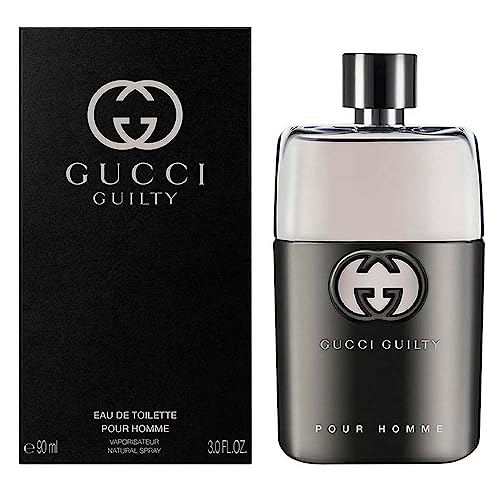 Gucci Guilty Eau de Toilette for Men, 3 Fl Oz Spray