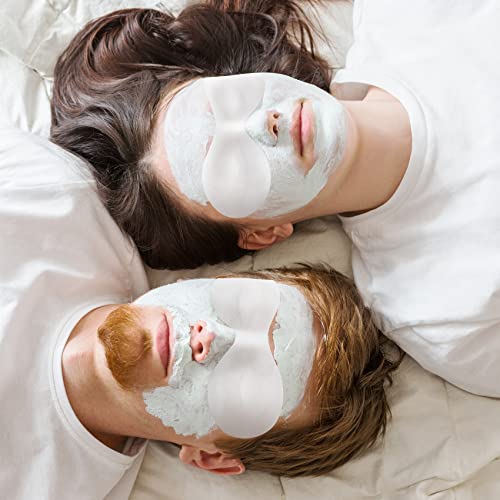 Joez Wonderful 300 Sheets Disposable Eye Mask Paper, Non Woven Eye Care Patches Paper Eye Covers, Cotton Spa Eye Pads for Facials, DIY Clear Eye Mask Paper Beauty Sheets for Makeup¡¦
