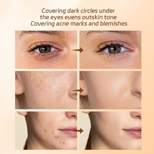 10 Color Concealer Palette with 8 Makeup Brushes