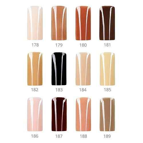 TONES Acrylic Nail Powder Set ? Salon Quality Expert Collection, Enduring Perfection | Vibrant Color - Strong Adhesion ? Set of 12 Shades (Innocence)