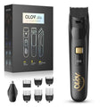 Electric Beard Trimmer for Men,Nose Hair Trimmer & Men's Electric Razor 10-in-1 Grooming Kit Cordless Shaver Gift-Ready for Men(Black)
