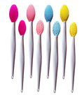 8-Piece Double-Sided Lip Scrub Brush Set for Exfoliation