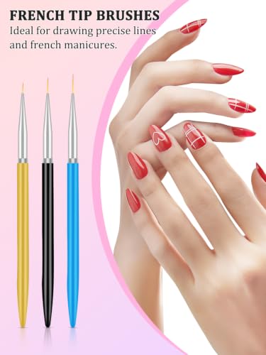 YOOVR 27-in-1 Nail Art Tools Kit with Magnetic Stand & Resin Palette