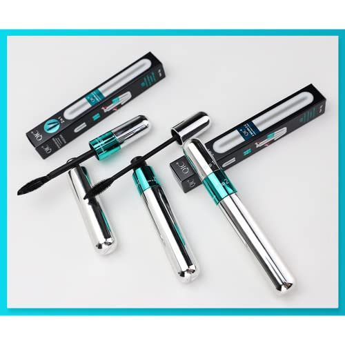 2 Pack 4D Silk Fiber Mascara - Waterproof & 5x Longer Lashes