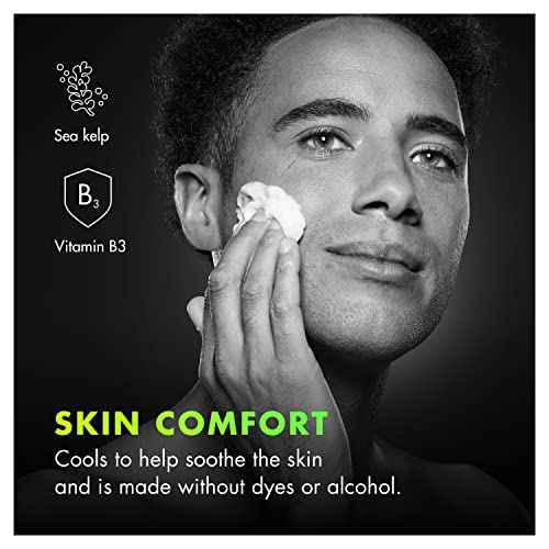 GilletteLabs Rapid Foaming Shave Gel for Men, 7oz (Pack of 2)