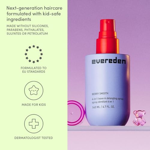Evereden Kids Detangler Spray 4-in-1 Leave-In Conditioner