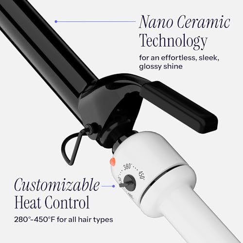 HOT TOOLS Pro Nano Ceramic Curling Iron 1.25" - All Hair Types