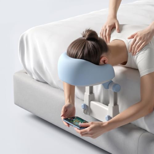 Adjustable Massage Headrest with Memory Foam Pillow