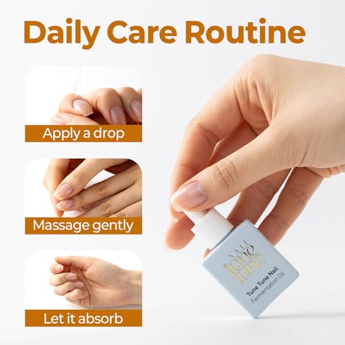 TuneTune Fermented Korean Cuticle Oil (8ml) - Hydrating Daily Nail Care