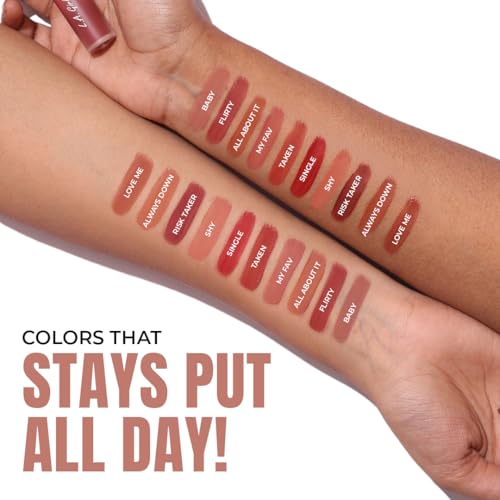 L.A. Girl Lip Haze Soft Matte Lip Color, Single GLC769