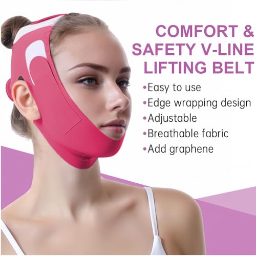 ROWMATE Graphene V-Line Face Chin Strap Mask | Jawline Shaper