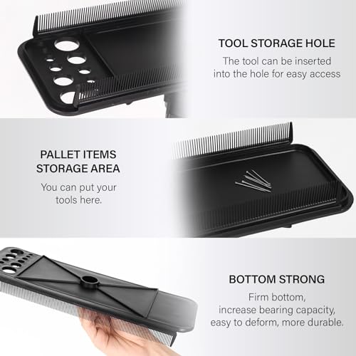 Hair Extension Holder Double-Sided Rack for Salon & Home