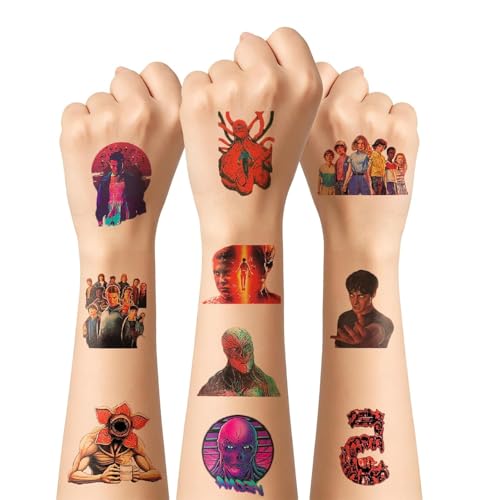 50Pcs Temporary Tattoos for Kids Birthday Party Favors