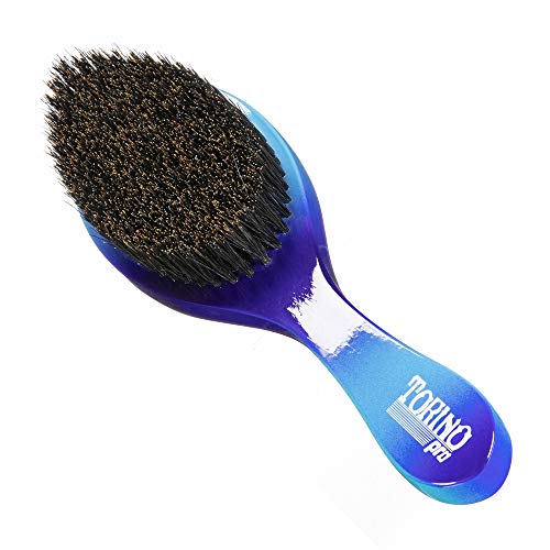 Torino Pro Wave Brushes By Brush King #88- Medium Hard Curve Wave brush- Great 360 waves brush for wolfing