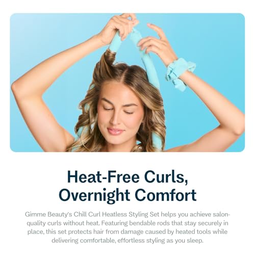 Gimme Beauty Chill Curl Heatless Styling Set for Medium Hair