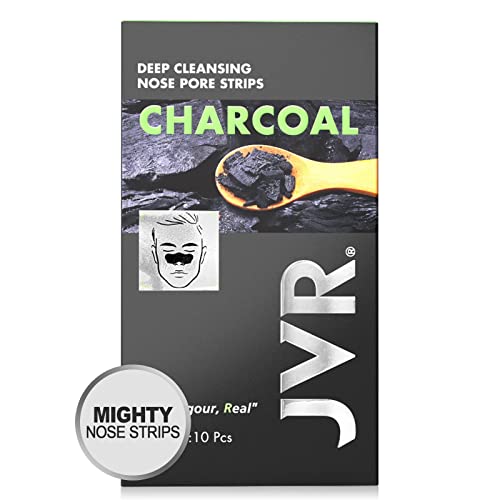 JVR Peel Off Face Mask, Blackhead Remover Mask for Men, Charcoal Peel Off Black Mask, Facial Mask Purifying and Deep Cleansing for All Skin Types 4.23 OZ