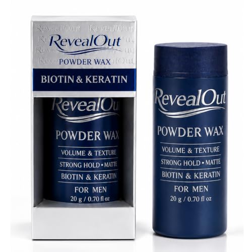 Hair Powder Wax for Men - Instant Volume & Matte Finish