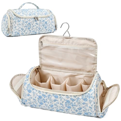Hair Tools Travel Case with Hanging Hook - Quilted Organizer