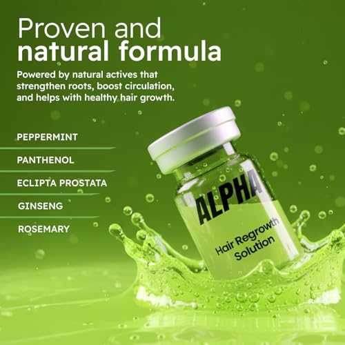 Alphainfuse Hair Serum for Men - Ginseng & Eclipta Scalp Care