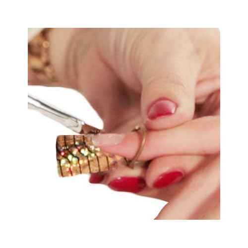 NYK1 Nail Force Power Builder Nail Gel with Nailac Base Coat and Top Coat Gel Nail Polish - Salon Quality Nail Repair and Clear Soak Off UV Gel