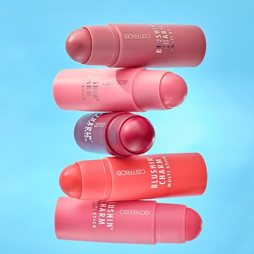 Catrice | Blushin' Charm Multi Stick | Creamy, Multi-Use Blush & Lip Tint | Buildable Dewy Finish | Vegan & Cruelty Free (050 Radiant Honey)
