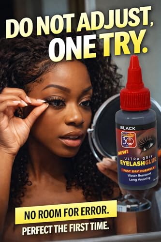 30 Second Eyelash Glue for Strip Lashes by Salon Pro