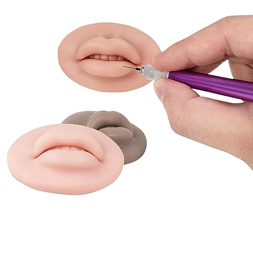5D Silicone Practice Lips for Tattoo & Makeup Training