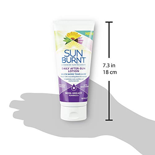 SunBurnt After-Sun Lotion, 6 oz - Cooling & Hydrating Relief