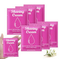 20 Pack Travel Shaving Cream for Women - 0.53oz Disposable Shave Gel